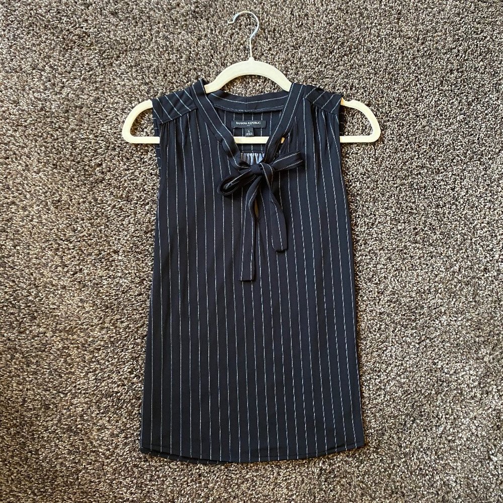 Banana Republic Bow Tie Blouse